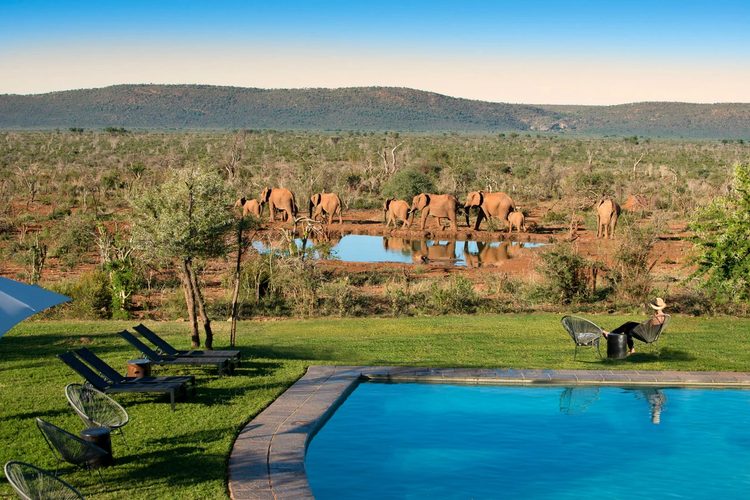 Game viewing in the malaria-free Madikwe Game Reserve