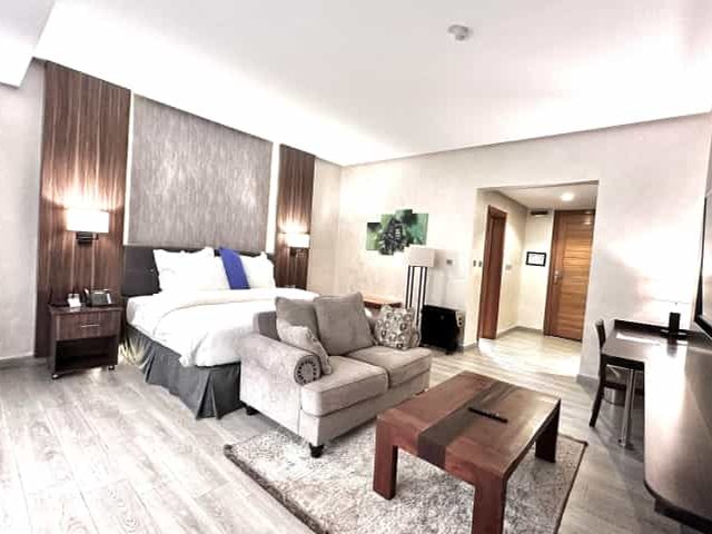 Deluxe room interior at the hotels used on this Rwanda itinerary